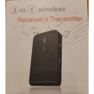 3 In 1 Wireless Receiver and Transmitter - NIB